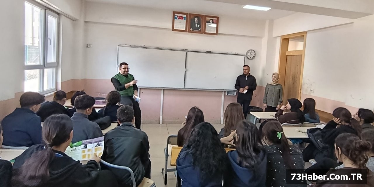 Şırnak'ta Gençlere Bağımlılıkla Mücadele Eğitimi Verildi