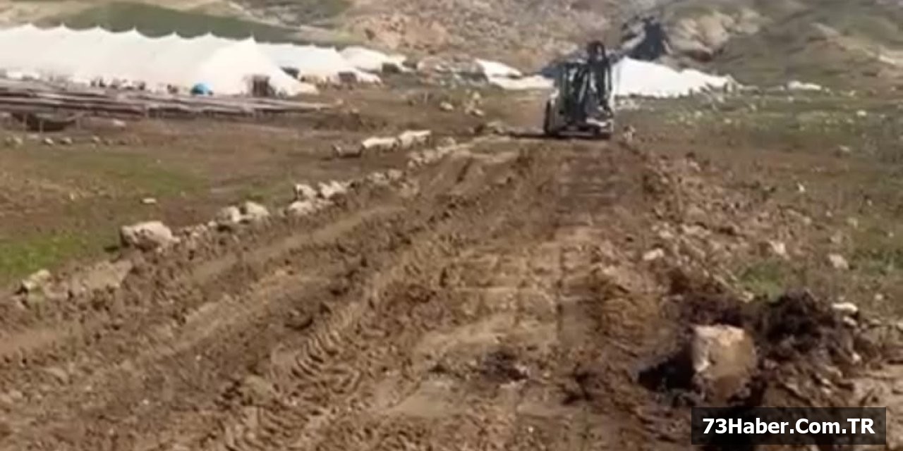 Silopi'de Göçerler İçin Yeni Yol